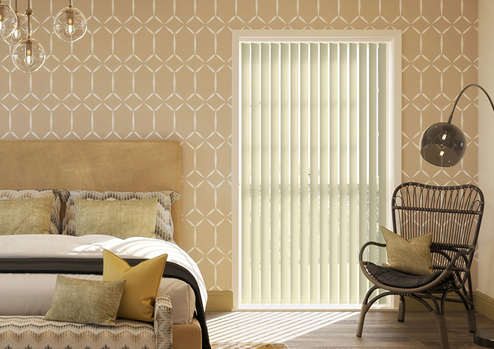 Roma, Warm Cream - Vertical Blind - Image 3